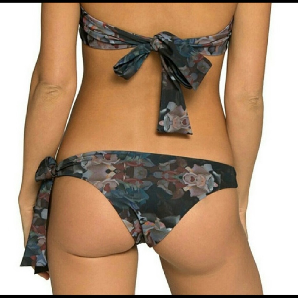 NWT Tavik Goldie swim bottoms in petale noir
